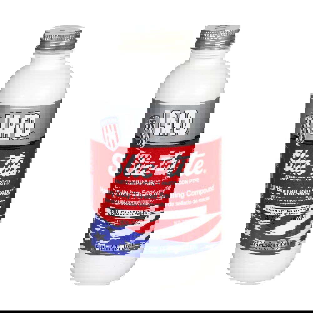 Pipe Thread Sealant: White, 1 pt Can